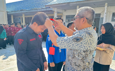 Kepala UPTD SMKN 2 Majene Lepas Peserta PKL ke IDUKA